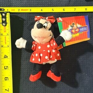 Vintage Disney Pyramid Accessories Minnie Mouse Mini Plush Mickey Mouse